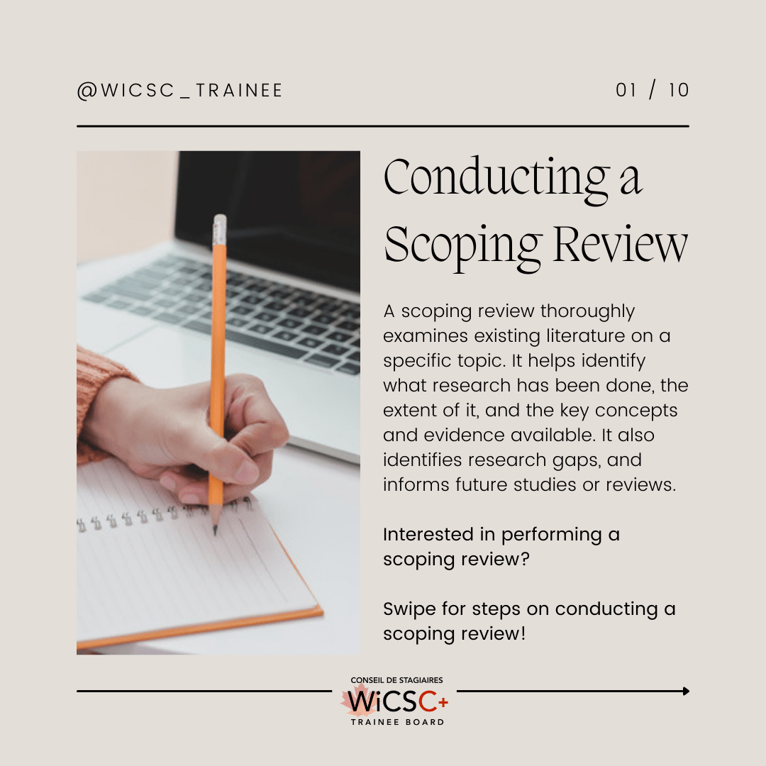 Conducting a Scoping&nbsp;Review